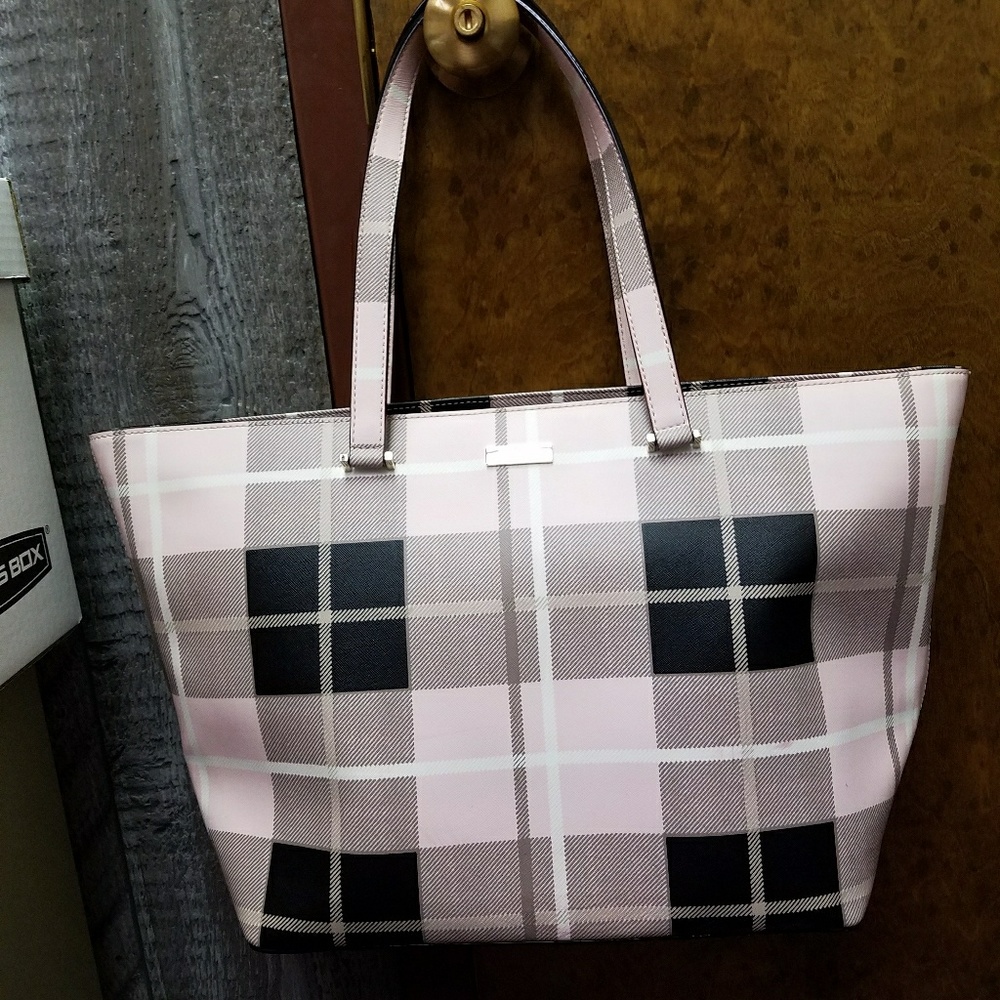 Kate Spade New York Newbury Lane Jules XL Plaid